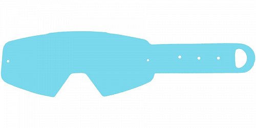 strhávací slídy plexi pro brýle PITCHA, Q-TECH (50 vrstev v balení, čiré)